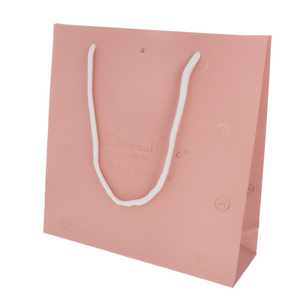 Sac Cadeau Bronzallure - Rose - 24,5x24,5x8