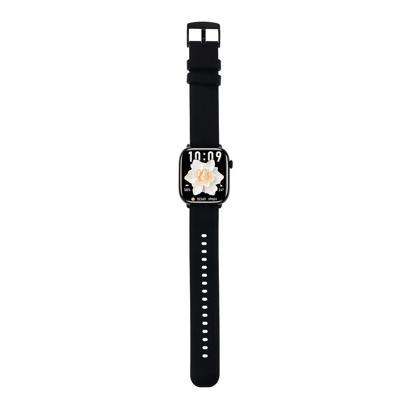 Smartwatch Women's Black - Rectangular Case 45x39mm