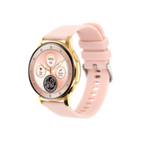 Women's Smartwatch - 42mm Round Golden Case