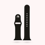 Silicone Smartwatch Strap - Adjustable Pin Clasp