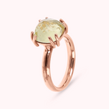 Cocktail Ring in 9Kt Gold with Natural Stone