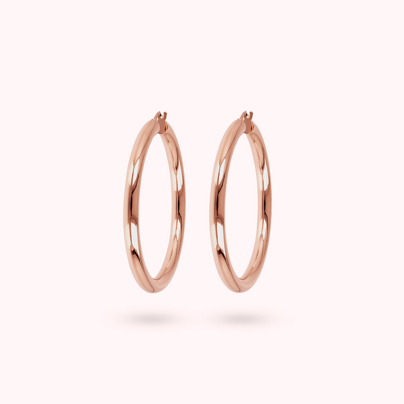 Pendant Hoop Earrings