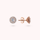 Fantasy Stud Earrings in Cubic Zirconia