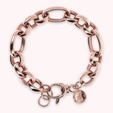 Alternate Thick Rolo Chain Bracelet