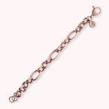 Alternate Thick Rolo Chain Bracelet