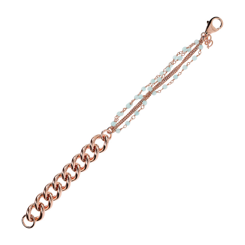 Multistrand Rosary Bracelet and Oval Link