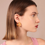 Golden Hoop Earrings