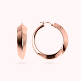 Asymmetrical Hoop Earrings