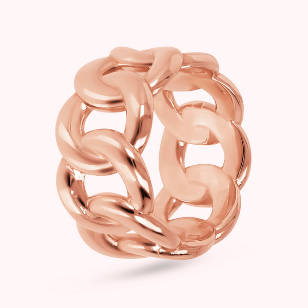 Ring with Grumetta Chain