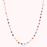 Collana Rosario con Quarzo Multicolore