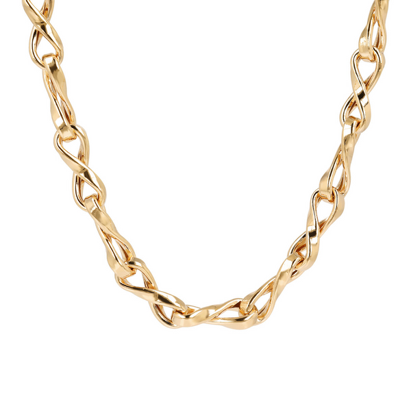 Collana Golden con Maglia Infinito