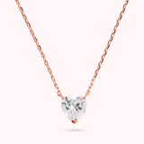 Heart Necklace in Cubic Zirconia