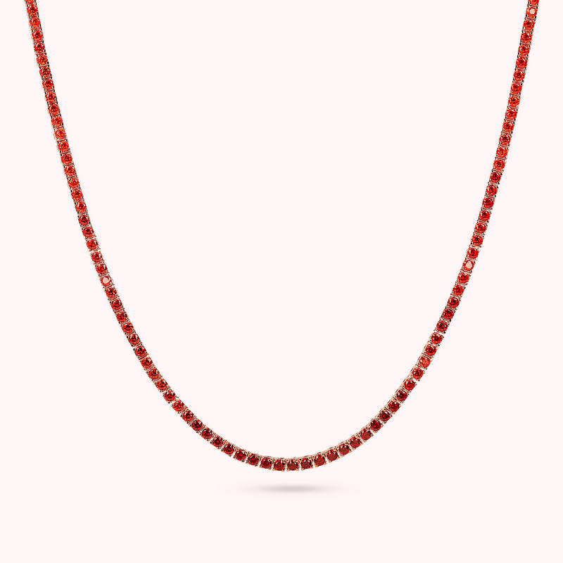 Collana Tennis con Cubic Zirconia Effetto Dégradé