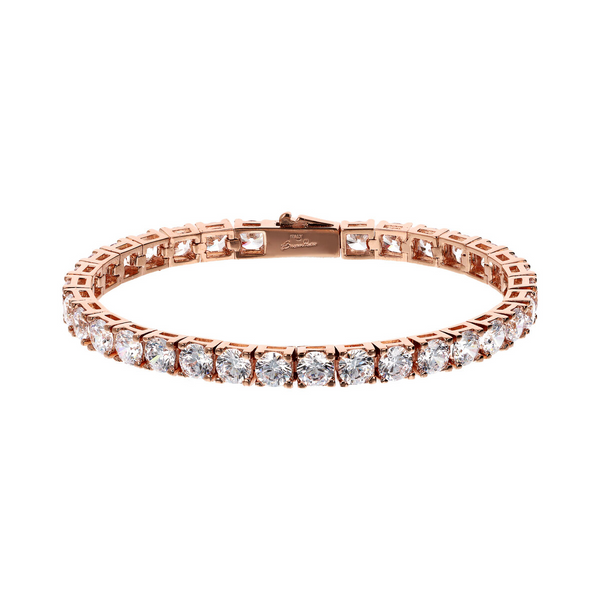 Maxi Tennis Bracelet with Round Cubic Zirconia