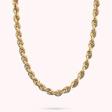 Golden Rope Chain Necklace