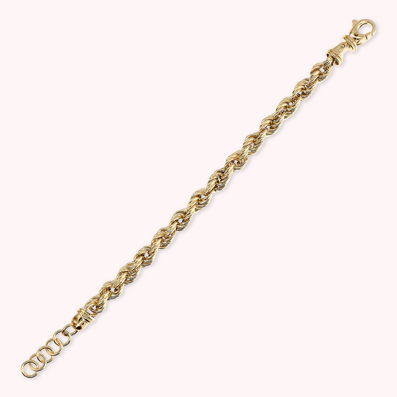 Golden Rope Chain Bracelet