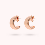 Semicircle Stud Earrings