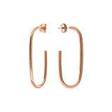 Oval Drop Earrings