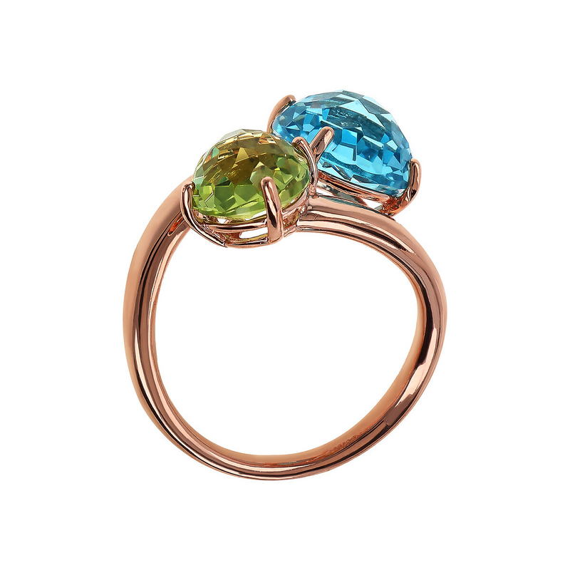 Contrarié Ring with Prisma Gem Mosaic Cut