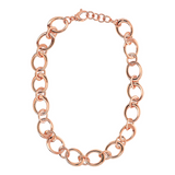 Necklace with Oval Links alternating with Rings