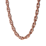 Braided Oval Link Choker Necklace