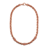 Geometric Mesh Choker Necklace with Cubic Zirconia Pavé Elements