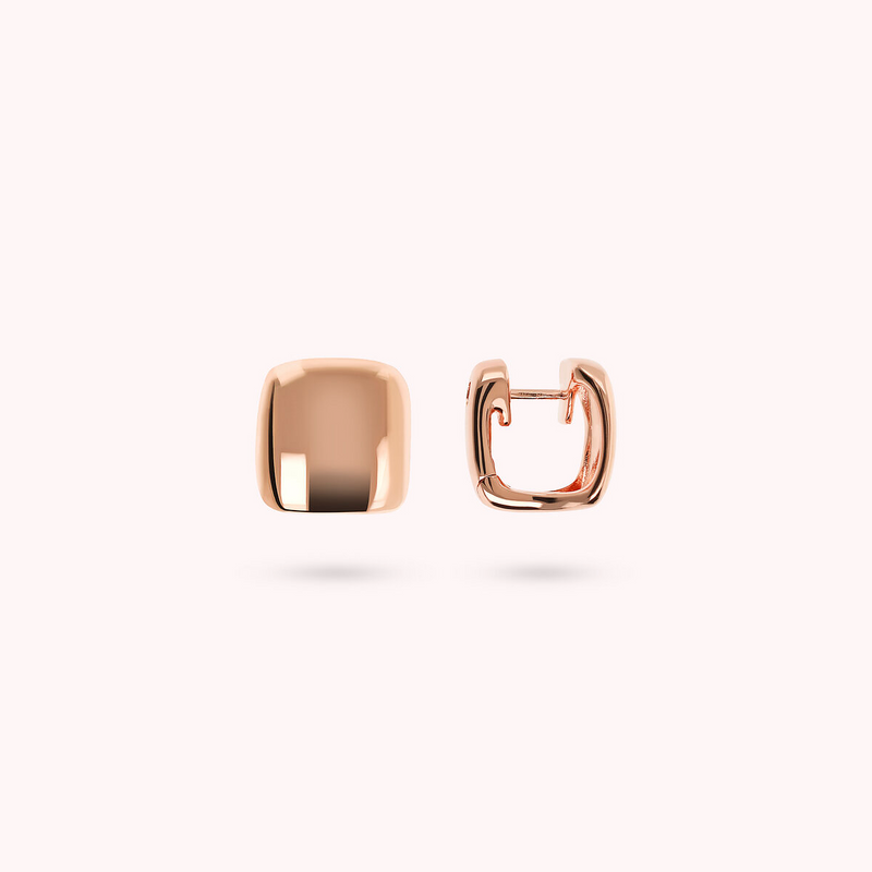 Shiny Square Earrings