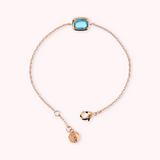 Forzatina Chain Bracelet with Baguette Gem Prism