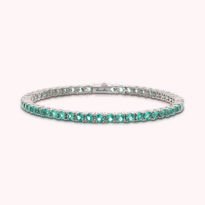 Bracciale Tennis con Cubic Zirconia Tonde